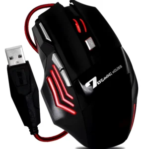 Mouse Gamer Laser Led Usb 7 Botões Profissional - Imagem 2