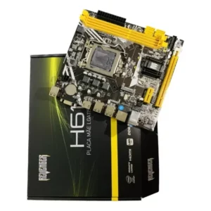 Placa Mãe H61 Socket LGA 1155 ATX M2 NVMe LAN Giga DDR3 Chipset H61 Compatível Processadores Intel I3 I5 I7 Placa Mãe Computador - Imagem 2