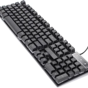 Teclado Gamer Semi Mecânico Led Luminoso Profissional Abnt2 Brasil Domine o Jogo Ilumine Jogada Performance e Jogabilidade - Imagem 4