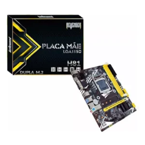 Placa Mãe H61 Socket LGA 1155 ATX M2 NVMe LAN Giga DDR3 Chipset H61 Compatível Processadores Intel I3 I5 I7 Placa Mãe Computador - Imagem 5