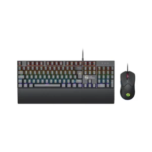 Kit Teclado E Mouse Mecânico Dpi 7200 Abnt2 Gamer Luz Led Rgb Switch Red Usb Mouse Pad Para Computador Pc Bk-06 - Imagem 4