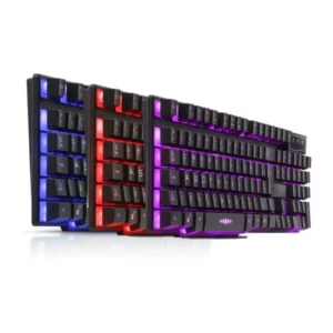 Teclado Gamer Semi Mecânico Led Luminoso Profissional Abnt2 Brasil Domine o Jogo Ilumine Jogada Performance e Jogabilidade - Imagem 6