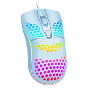 Mouse USB RGB Para Computador e Notebook Design Moderno LED Colorido Compatível Versátil e Preciso - Imagem 3