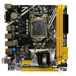 Placa Mãe H61 Socket LGA 1155 ATX M2 NVMe LAN Giga DDR3 Chipset H61 Compatível Processadores Intel I3 I5 I7 Placa Mãe Computador - Imagem 4