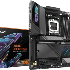 Placa-Mãe GIGABYTE-Aorus Pro, AMD, AM5, LGA 1718, ATX, DDR5, 4X, M.2, PCIe 5.0 - Imagem 1