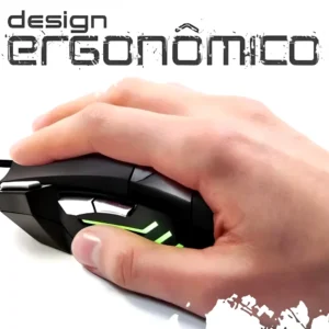 Mouse Gamer Laser Led Usb 7 Botões Profissional - Imagem 6
