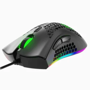 Mouse Gamer Para Jogo 7.200 Dpi Óptico Com Led Rgb Usb - Imagem 3