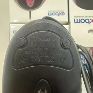 Mouse USB Óptico Com Led Exbom - MS-9 - Imagem 3