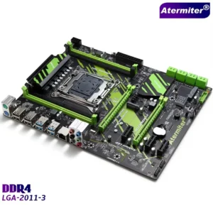 Conjunto de placa-mãe X99 D4 Atermiter DDR4 com CPU Xeon E5 2680 V4 LGA2011-3 (2 unidades x 16 GB) = 32 GB 3200 MHz PC4 REG ECC memória RAM - Imagem 4