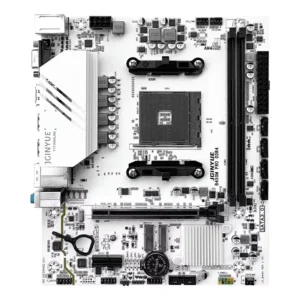 Jinyue b450 am4 placa-mãe M-ATX b450m pro argb suporte ryzen 5000 série cpu ddr4 ram desktop pc placa-mãe r5 5500 kit conjunto - Imagem 6