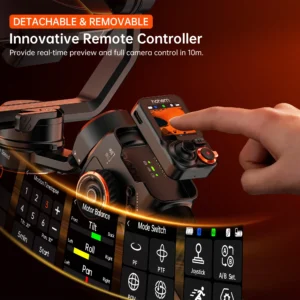 Hohem Gimbal iSteady M7 2025 novo estabilizador de telefone celular de 3 eixos com luz de preenchimento magnética AI, bastão de selfie telescópico, gravação de vídeo - Imagem 2