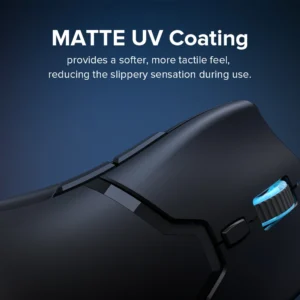 Delux M800 RGB Mouse para jogos sem fio Bluetooth PAW3395 26000DPI Ratos recarregáveis ergonômicos programáveis para PC laptop Gamer - Imagem 3