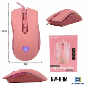 MOUSE GAMER ROSA NW-89M - Imagem 6