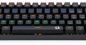 TECLADO GAMER MECANICO LAKSHMI RAINBOW PRETO SWITCH MARROM ABNT2 - Imagem 4