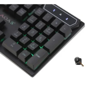 Kits Teclado Mouse Gamer Led Semi-mecânico Usb M300 Oferta - Imagem 5