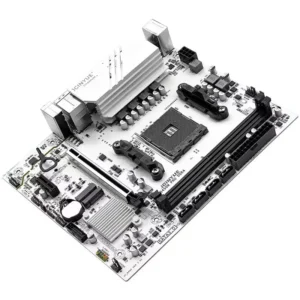 Jinyue b450 am4 placa-mãe M-ATX b450m pro argb suporte ryzen 5000 série cpu ddr4 ram desktop pc placa-mãe r5 5500 kit conjunto - Imagem 4