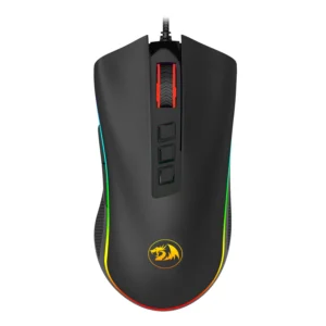 Mouse Gamer Redragon Cobra Preto RGB M711 - Imagem 1