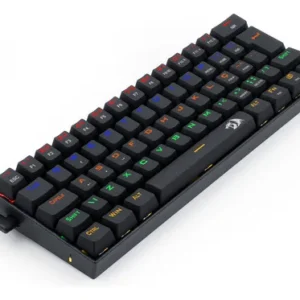 TECLADO GAMER MECANICO LAKSHMI RAINBOW PRETO SWITCH MARROM ABNT2 - Imagem 5