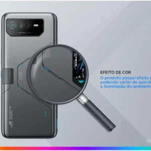 Smartphone Asus Rog Phone 6D Ultimate 512GB Cinza 5G Mediatek 16GB RAM 6,78" Câm. Tripla + Selfie 12MP Dual Chip - Imagem 3