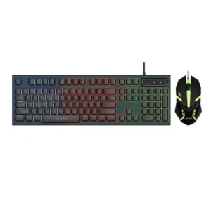 Kits Teclado Mouse Gamer Led Semi-mecânico Usb M300 Oferta - Imagem 2