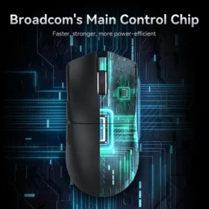 X11 Attack Shark Gaming Mouse Sem Fio 1K Hz PAW3311 Macro Magnético RGB Carregador de encaixe para jogos - Imagem 3