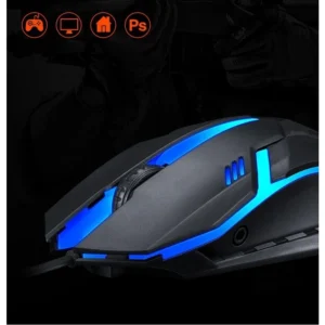 ALFA Mouse Gamer Usb 3200dpi Led Rgb Com Fio JX-M20 - Imagem 6