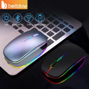 Mouse Bettdow Sem Fio Sem Fio 2400DPI 2,4GHz Bluetooth Mouse - Imagem 1