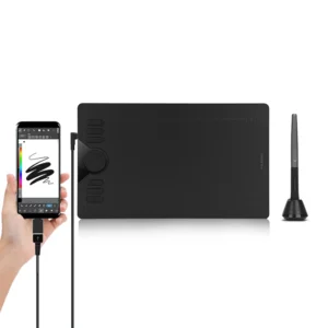 mesa digitalizadora Huion hs610 gráficos tablet 10x6.25 Polegada desenho tablet digital bateria-livre stylus 8192 níveis de pressão suporte android telefone windows macos pc - Imagem 1
