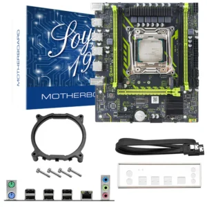Conjunto de placa-mãe para jogos MOUGOL X99 com Intel Xeon E5 2680 V4 e DDR4 16G(2*8G) 2133 MHz Dual Channel RAM M.2 NVME para PC desktop - Imagem 1