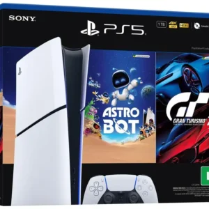 PlayStation 5 Slim Edição Digital 1TB 1 Controle Branco Sony com 2 Jogos - Imagem 4