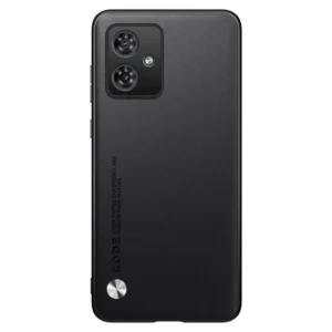Capa de telefone de couro de luxo para motorola g05 g54 g34 g24 g14 g15 g35 g45 g55 g75 pele lisa capa traseira macia para moto g54 g84 g85 - Imagem 6