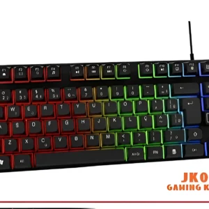 Kit Teclado e Mouse Mecânico Gamer BK-06 ABNT2 RGB Switch Red 7200 DPI USB + Mouse Pad - Imagem 2