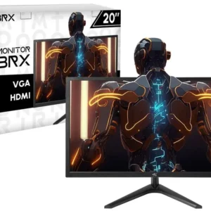 Monitor 20” BRX LED Office Widescreen 75Hz 5ms HDMI VGA Tela Antirreflexo - Imagem 5