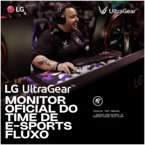 Monitor Gamer LG 24GS60F-B 24” IPS Full HD 180Hz 1ms HDMI DisplayPort FreeSync - Imagem 2